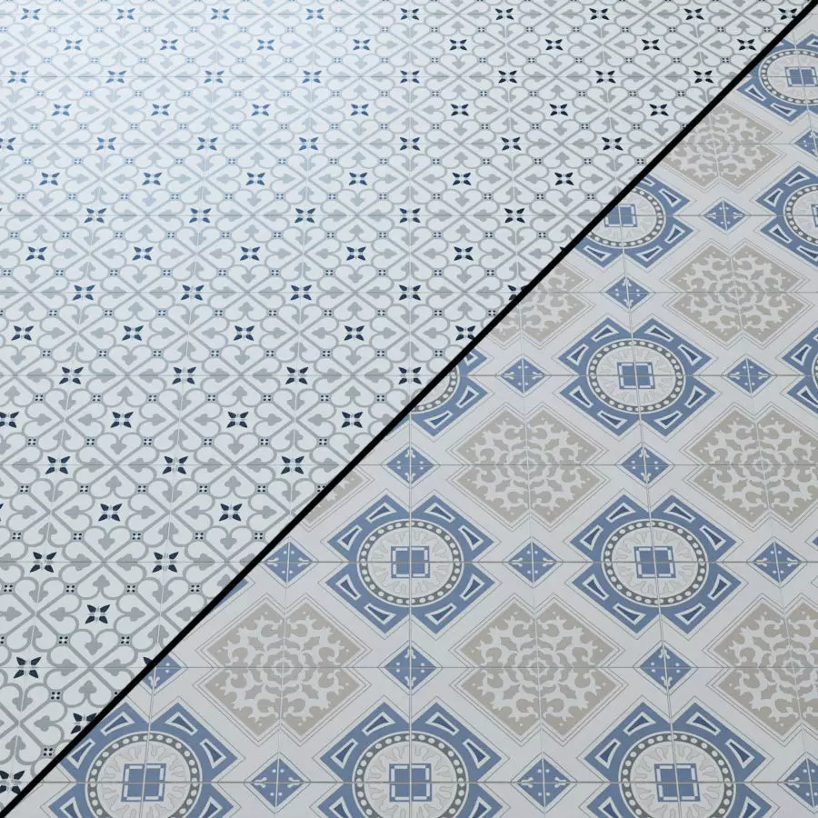 AdessiRoyal Blue Matte Porcelain Tile 3D model_0