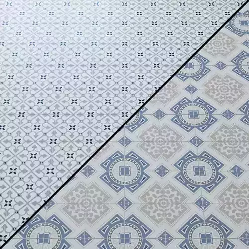 AdessiRoyal Blue Matte Porcelain Tile 3D model