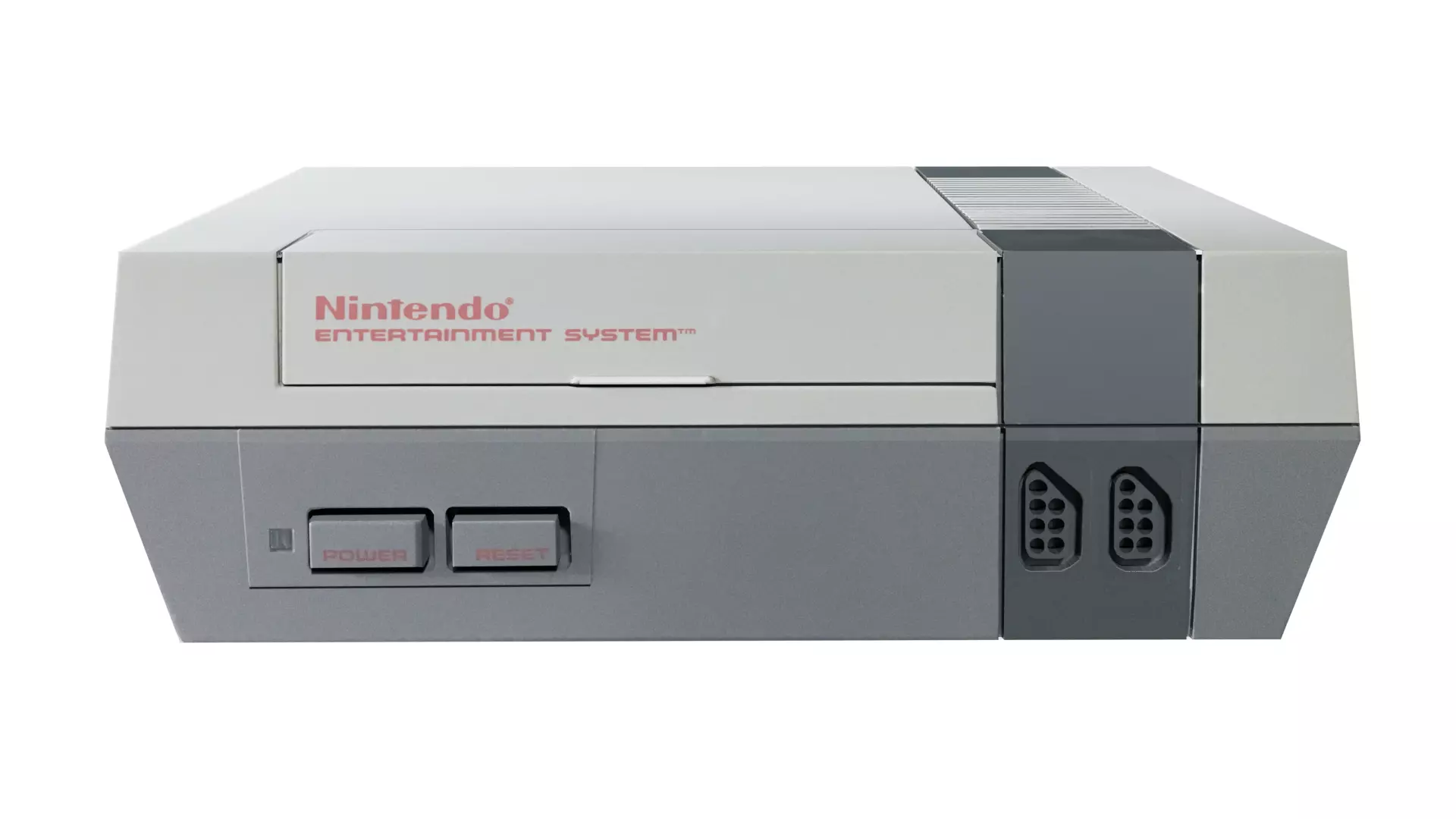 NES Console 3D model | CGTrader