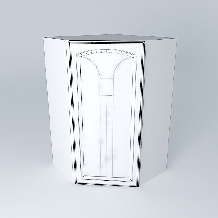 Royal Artycja Kitchen Cabinet GNWU 60 95 PV II 3D model_3