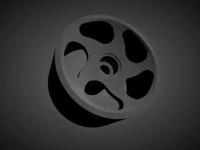 JNC 036 rims with Brakes and tires for Hot Wheels 3D print model