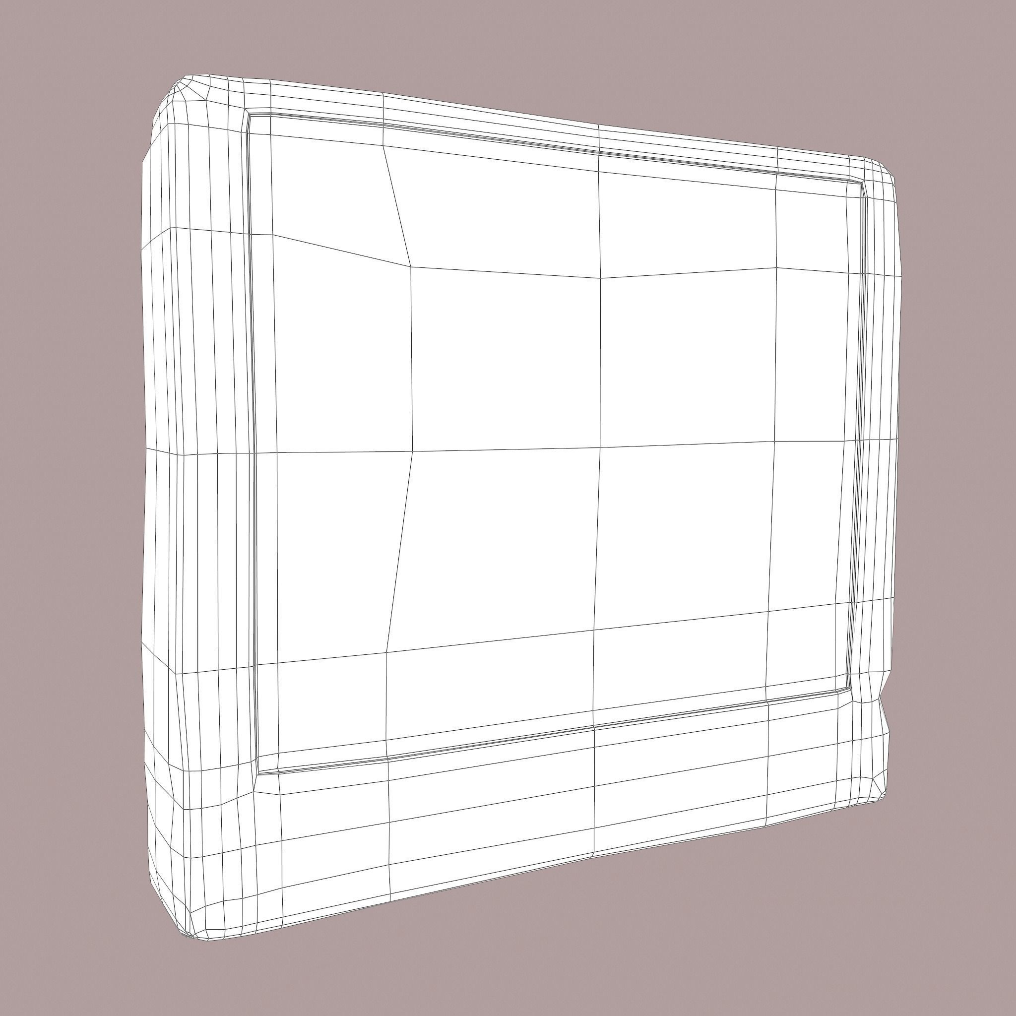 Grave Stone Version 2 Low-poly 3D model_51