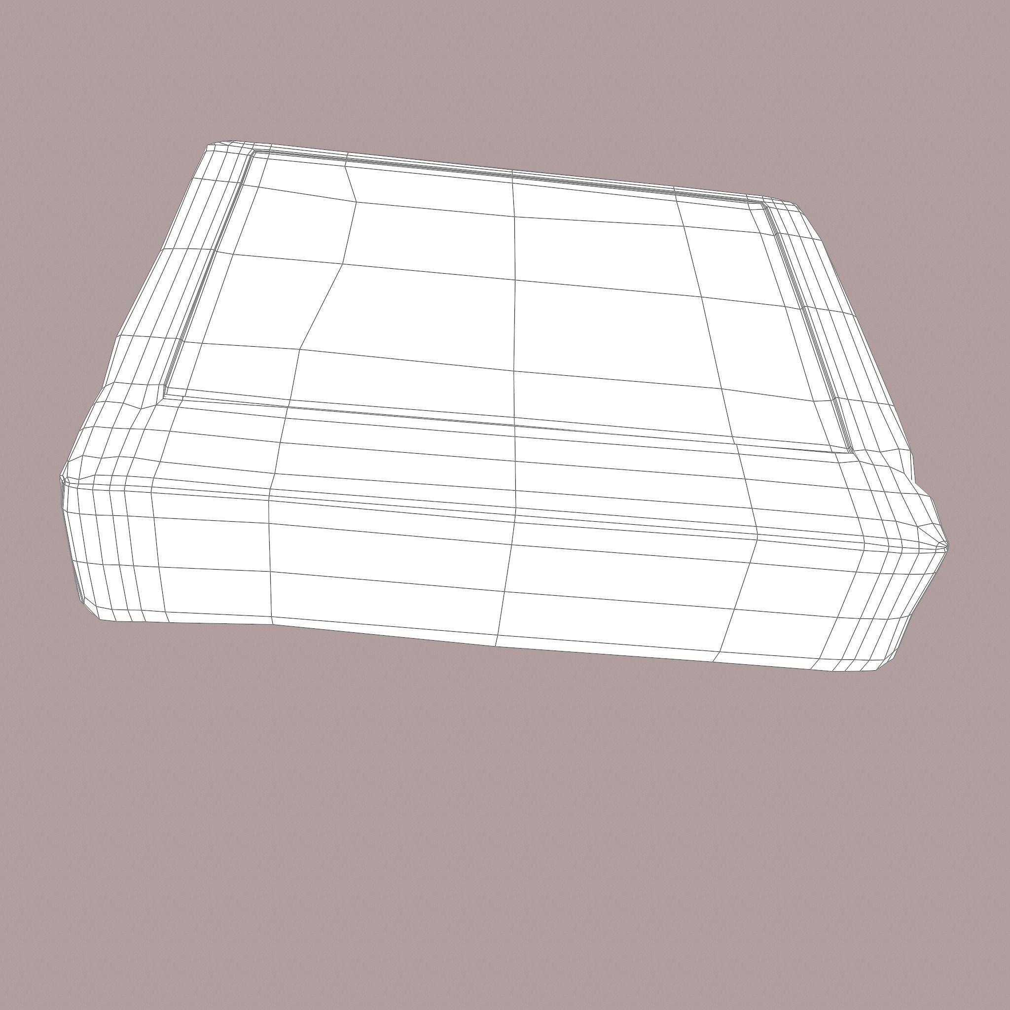 Grave Stone Version 2 Low-poly 3D model_48