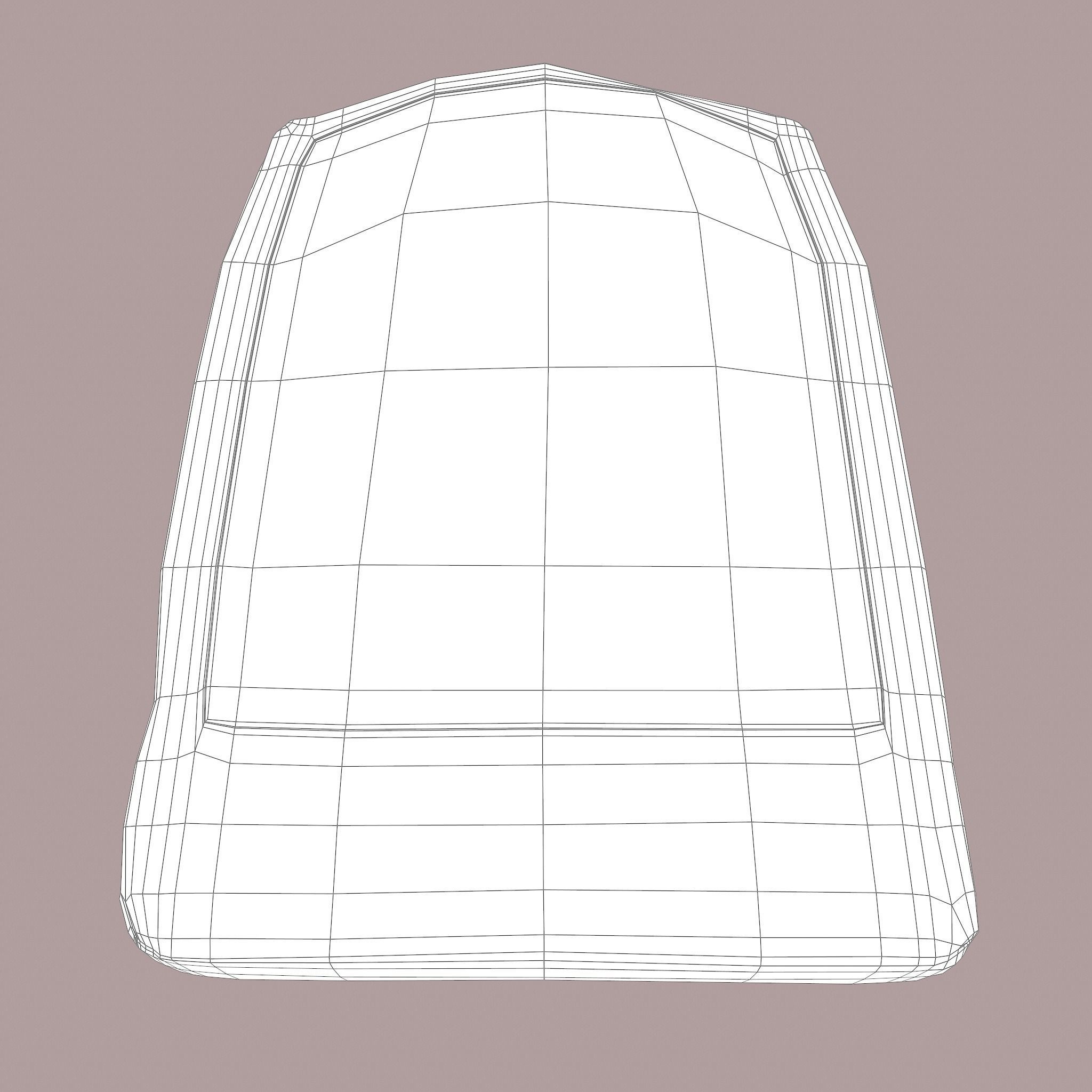 Grave Stone Version 1 Low-poly 3D model_36