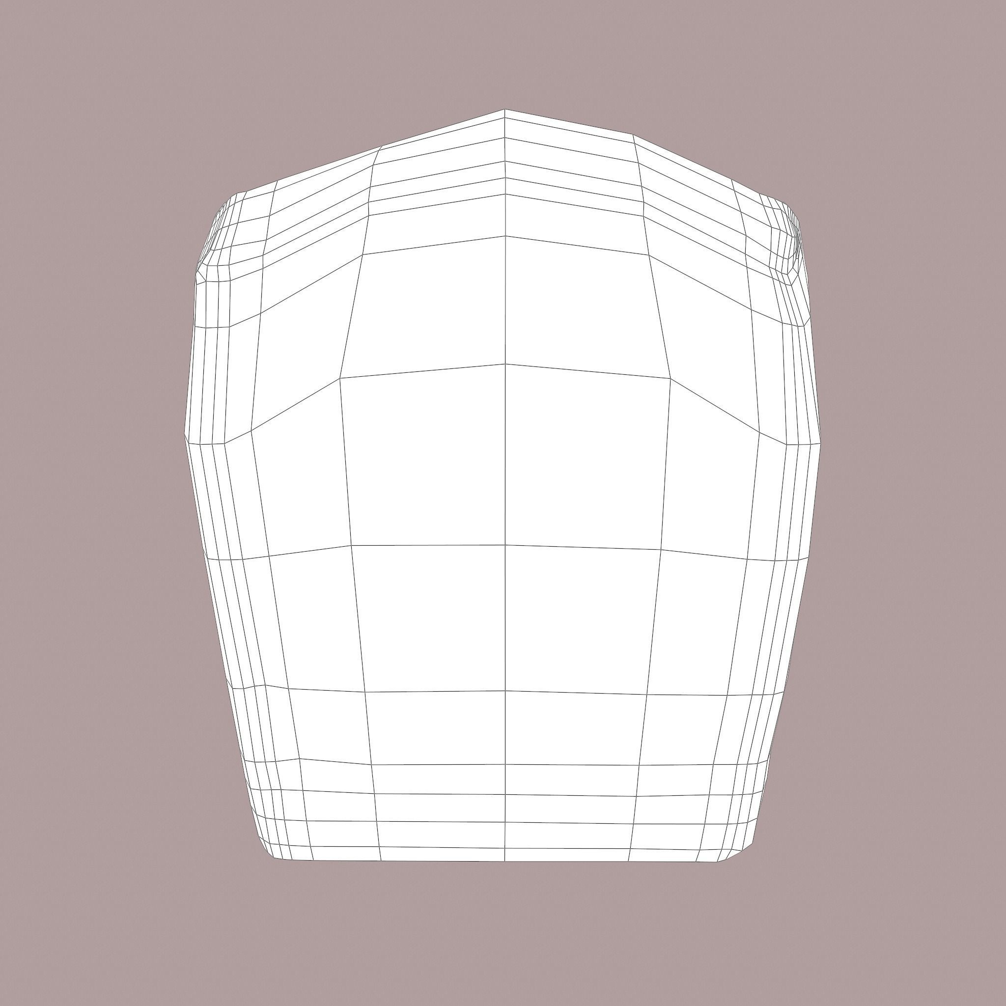 Grave Stone Version 1 Low-poly 3D model_28