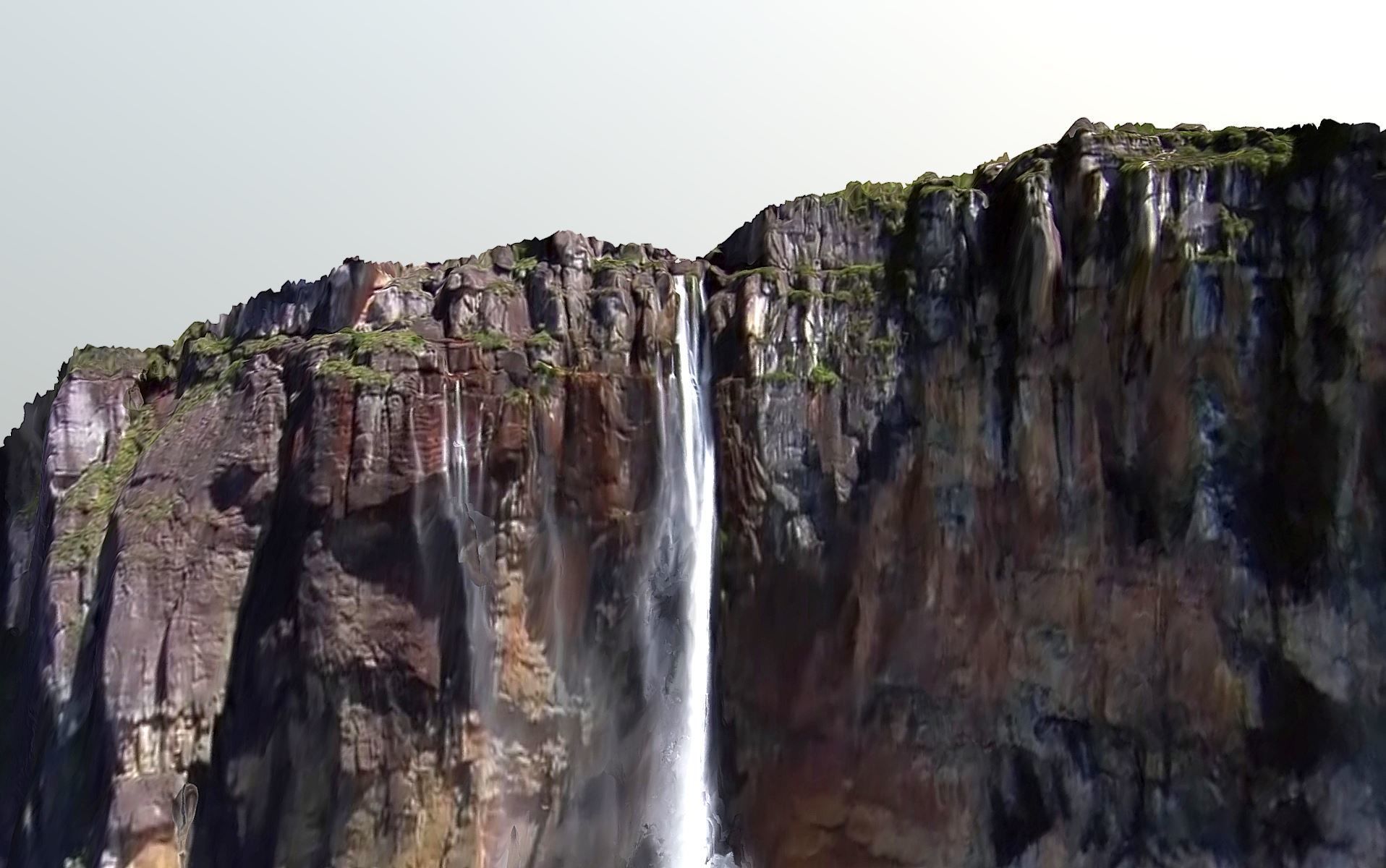 Salto Angel - Angel falls - Kerepakupai Vena 2 3D model_8