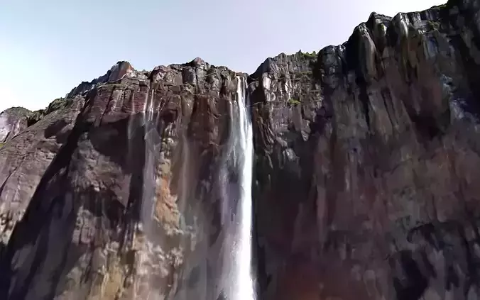 Salto Angel - Angel falls - Kerepakupai Vena 2 3D model