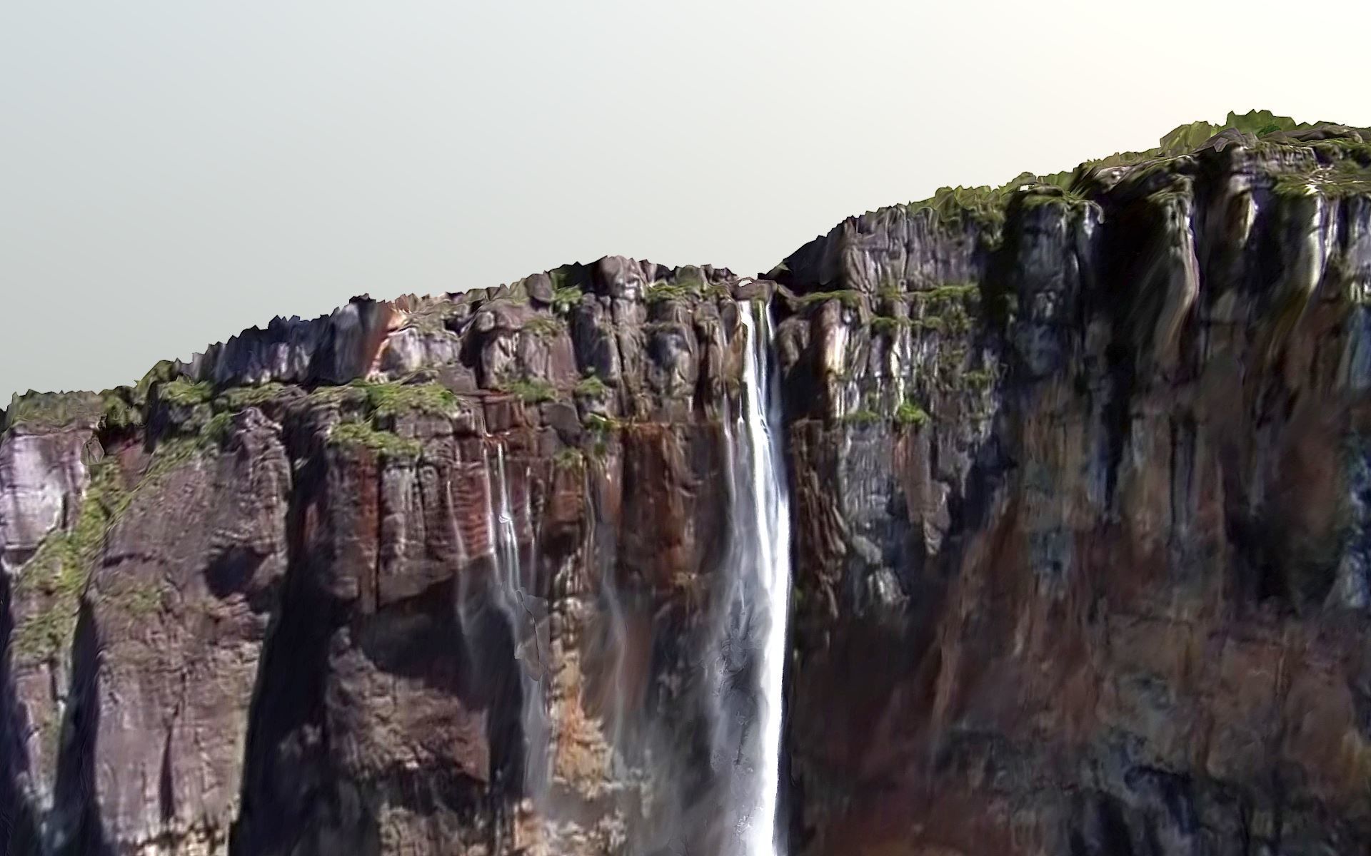 Salto Angel - Angel falls - Kerepakupai Vena 2 3D model_1