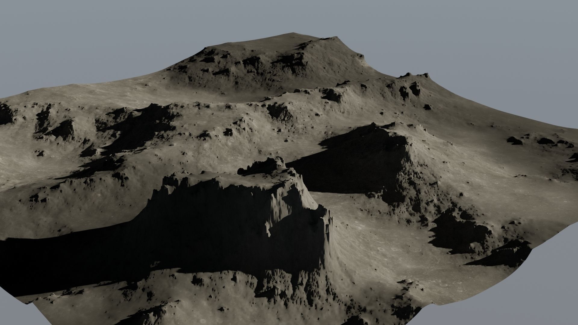 Planet  Surface 3D model 3D model_8