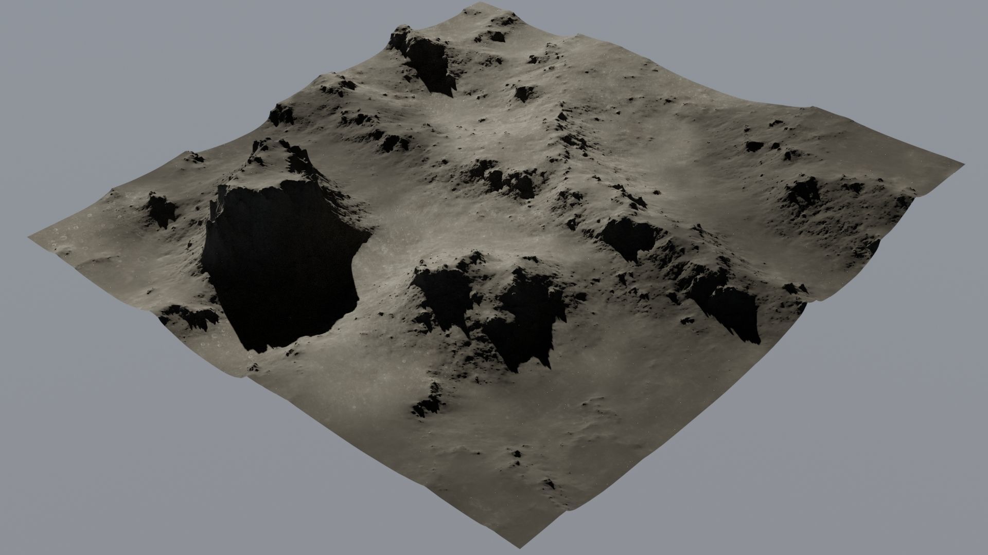 Planet  Surface 3D model 3D model_2
