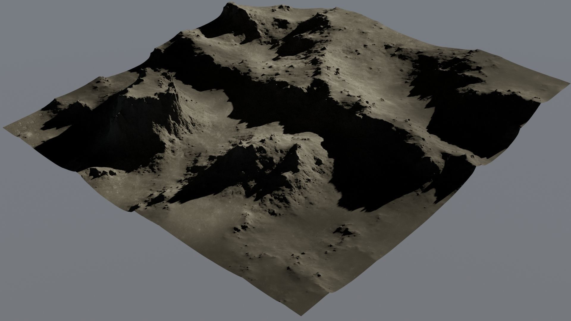 Planet  Surface 3D model 3D model_1