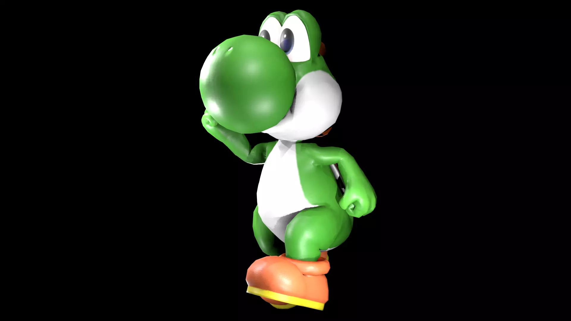 YOSHI - RIGGED - PBR 3D model_0
