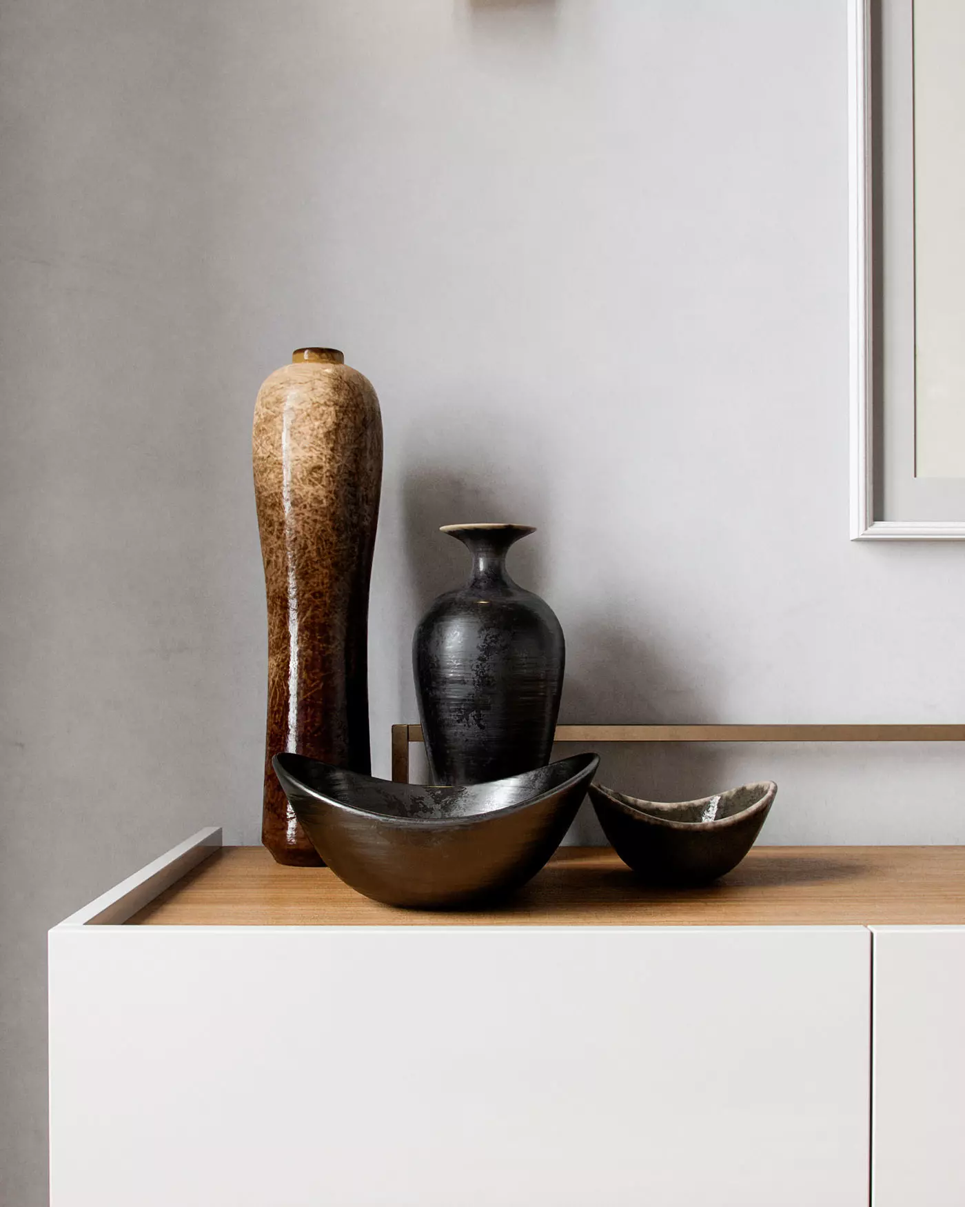 Hand painted vases 3D model_0