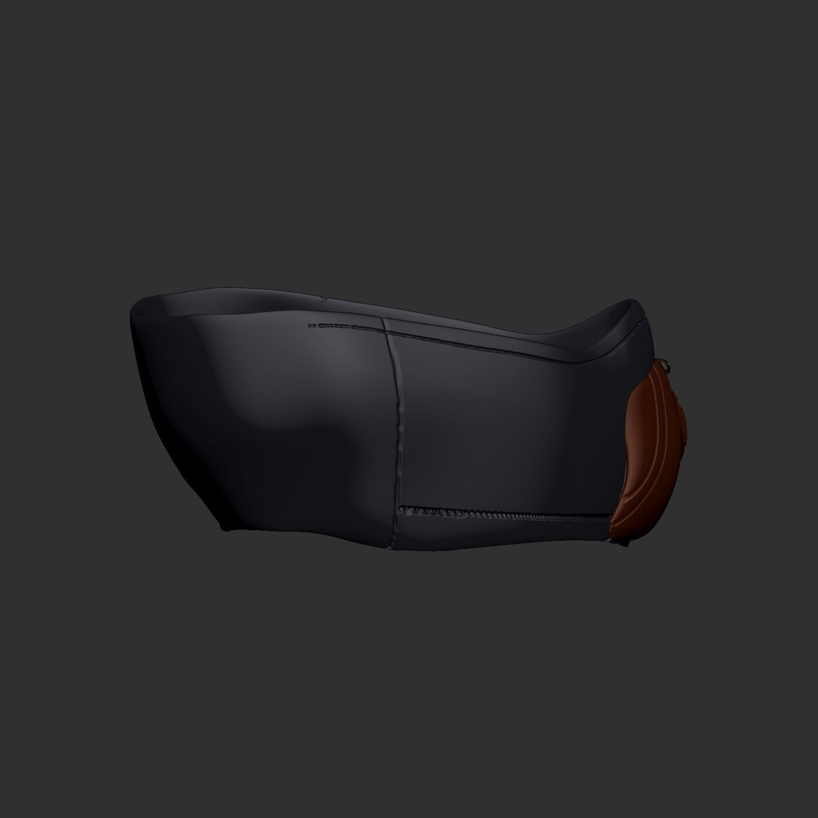 gas mask helmet high poly sculpt 3d printable 3D model_5