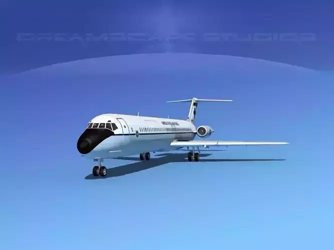 Douglas C-9-50 Nightingale US Air Force 3D model