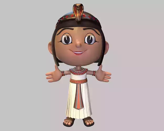 Ancient egyptian girl 