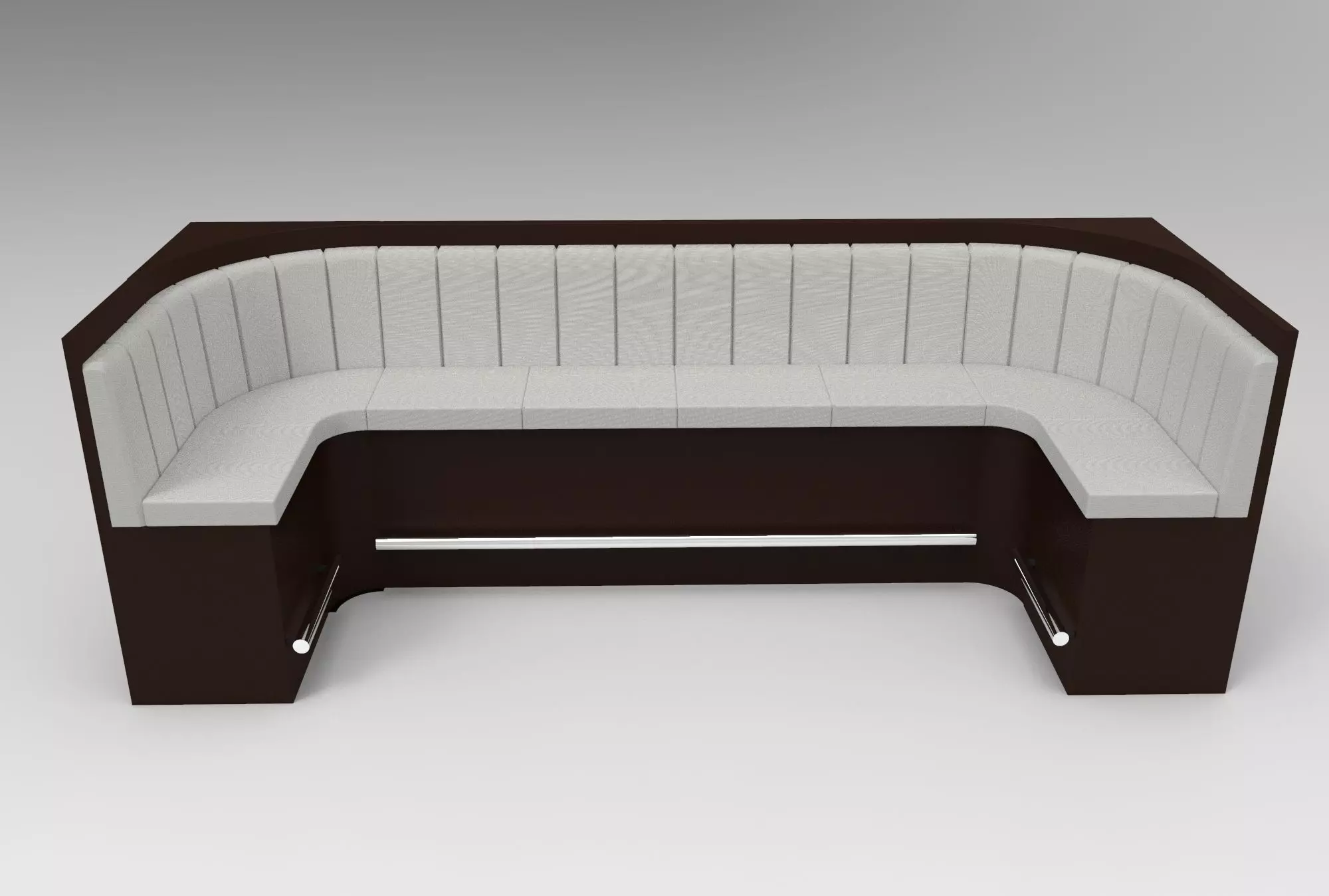 Banquette seating 3D model