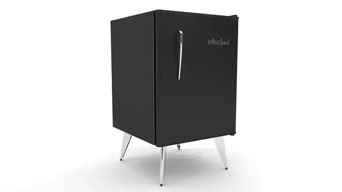 Vintage fridge - Black - Whirlpool 