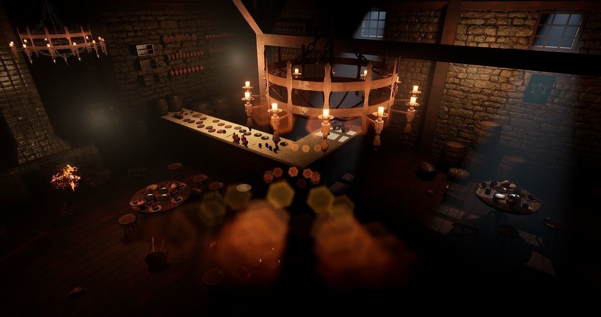 Medieval Tavern - UE4 Low-poly 3D model_14