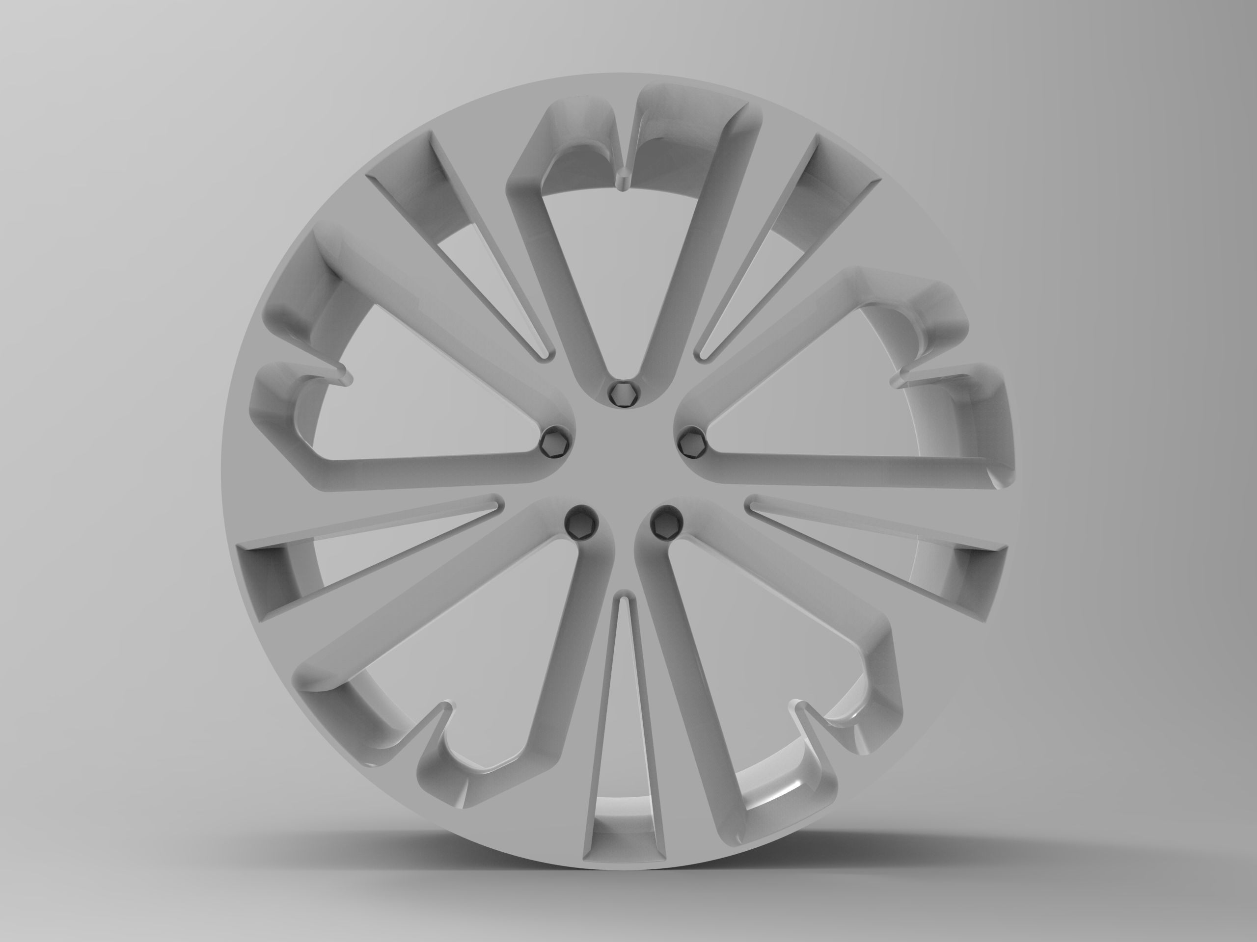 Car Rim 3D model_3