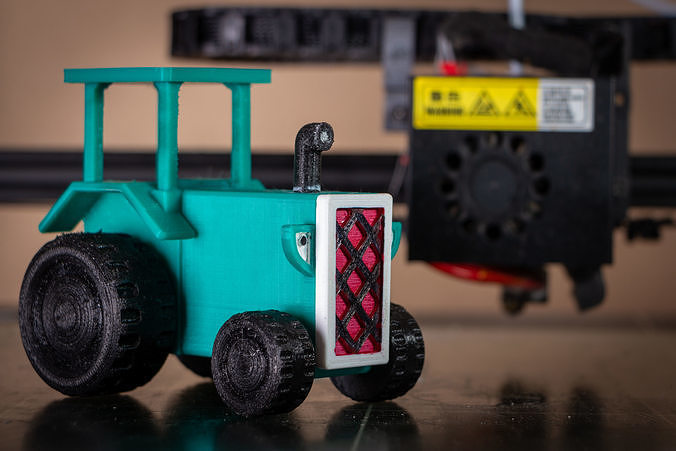 TRAVIS TRACTOR 3D print model