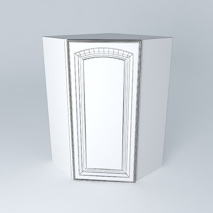 Royal Artycja Kitchen Cabinet GNWU 60 95 P 3D model_3