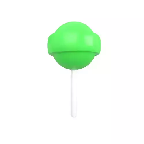Lollipop v3 012 Low-poly 3D model