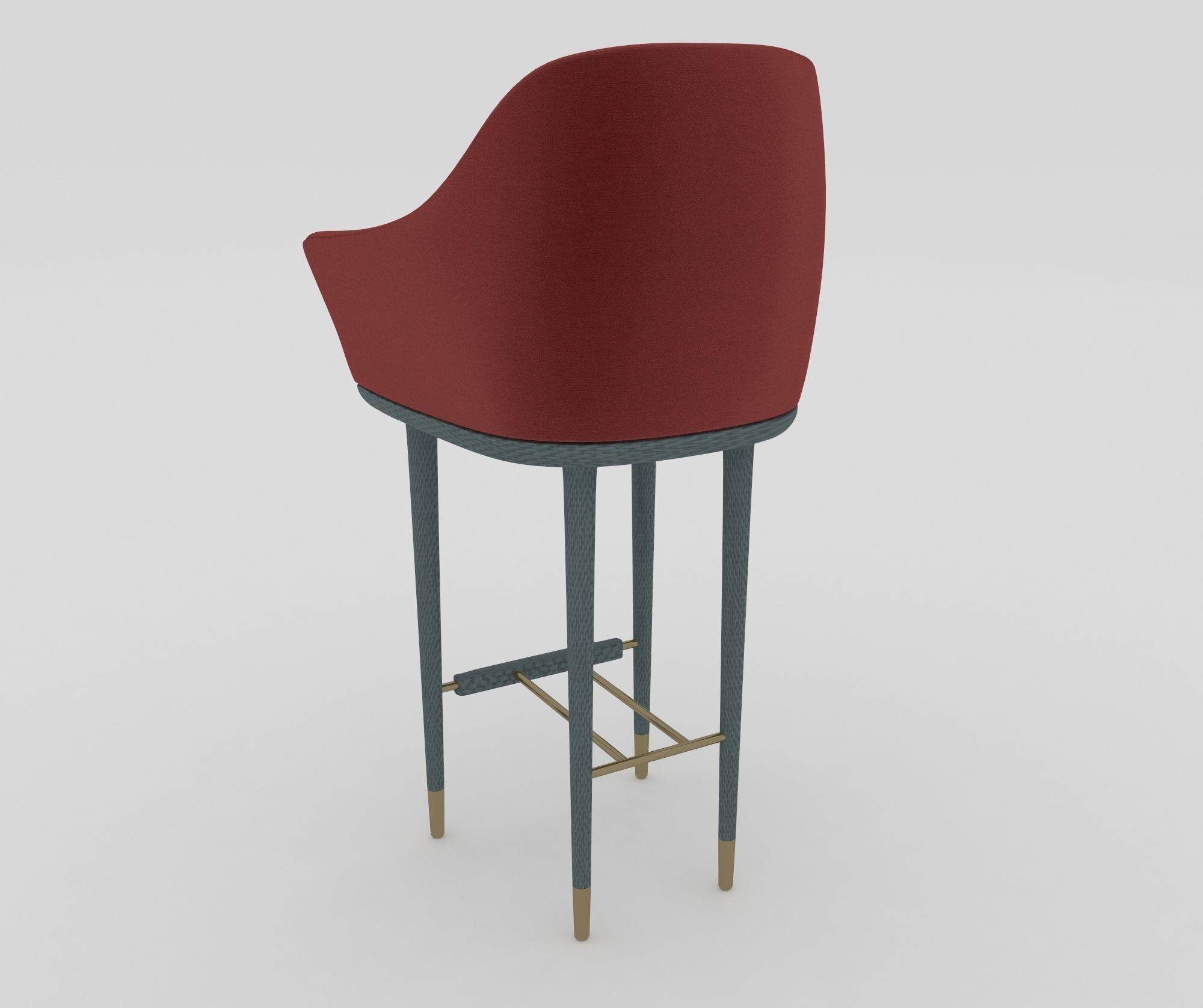 Bar Stools 3D model_2