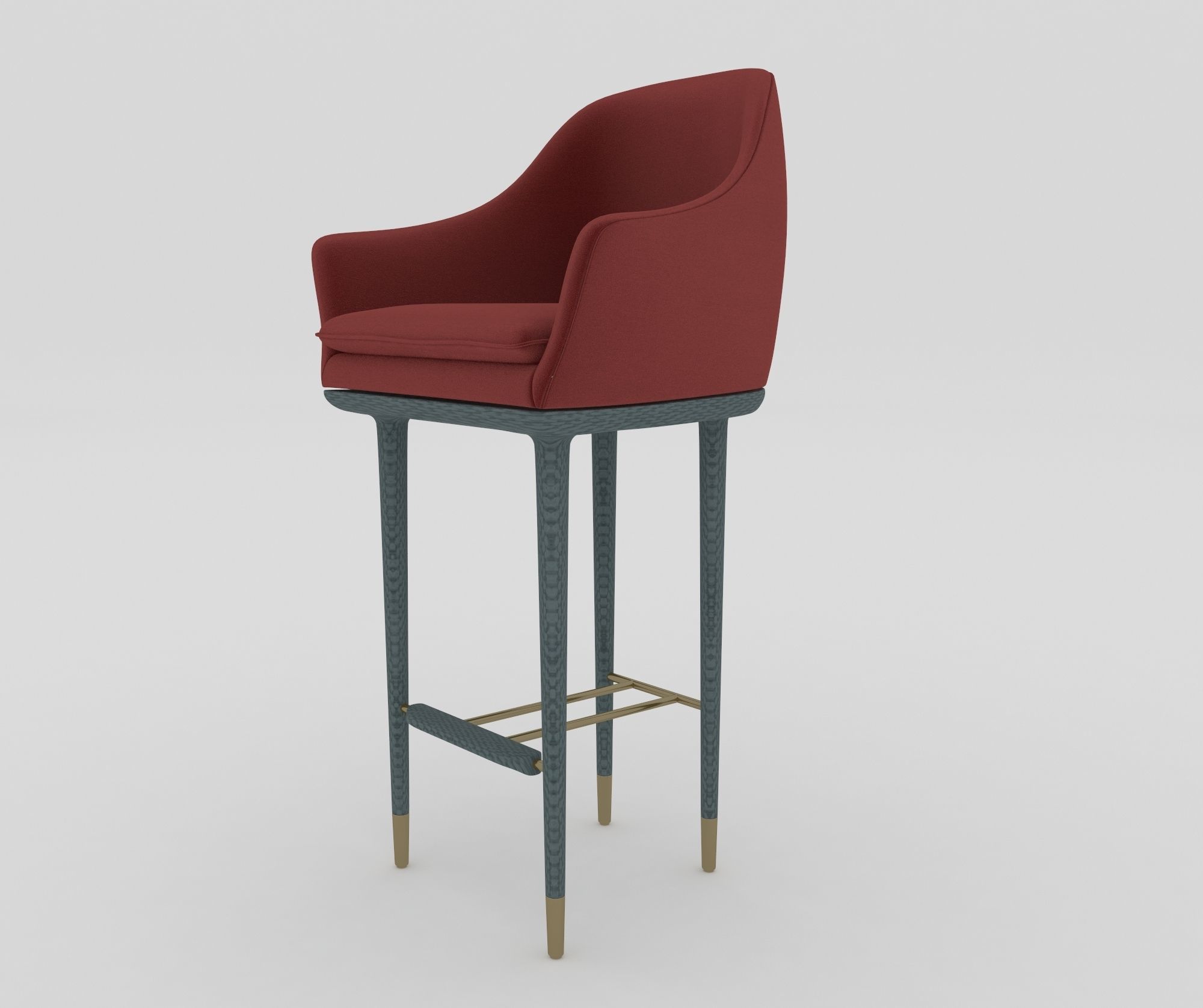 Bar Stools 3D model_1