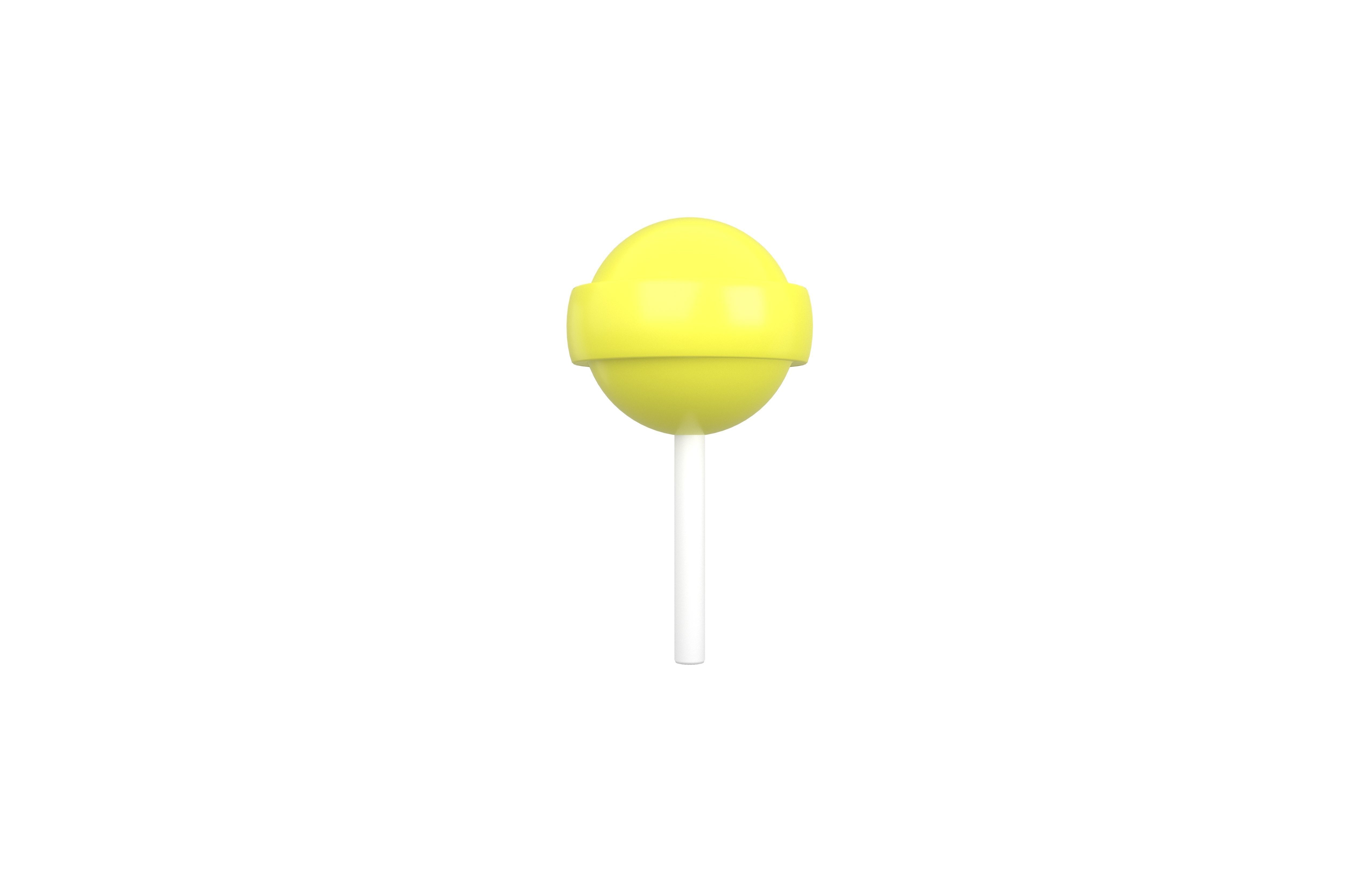 Lollipop v3 013 Low-poly 3D model_1
