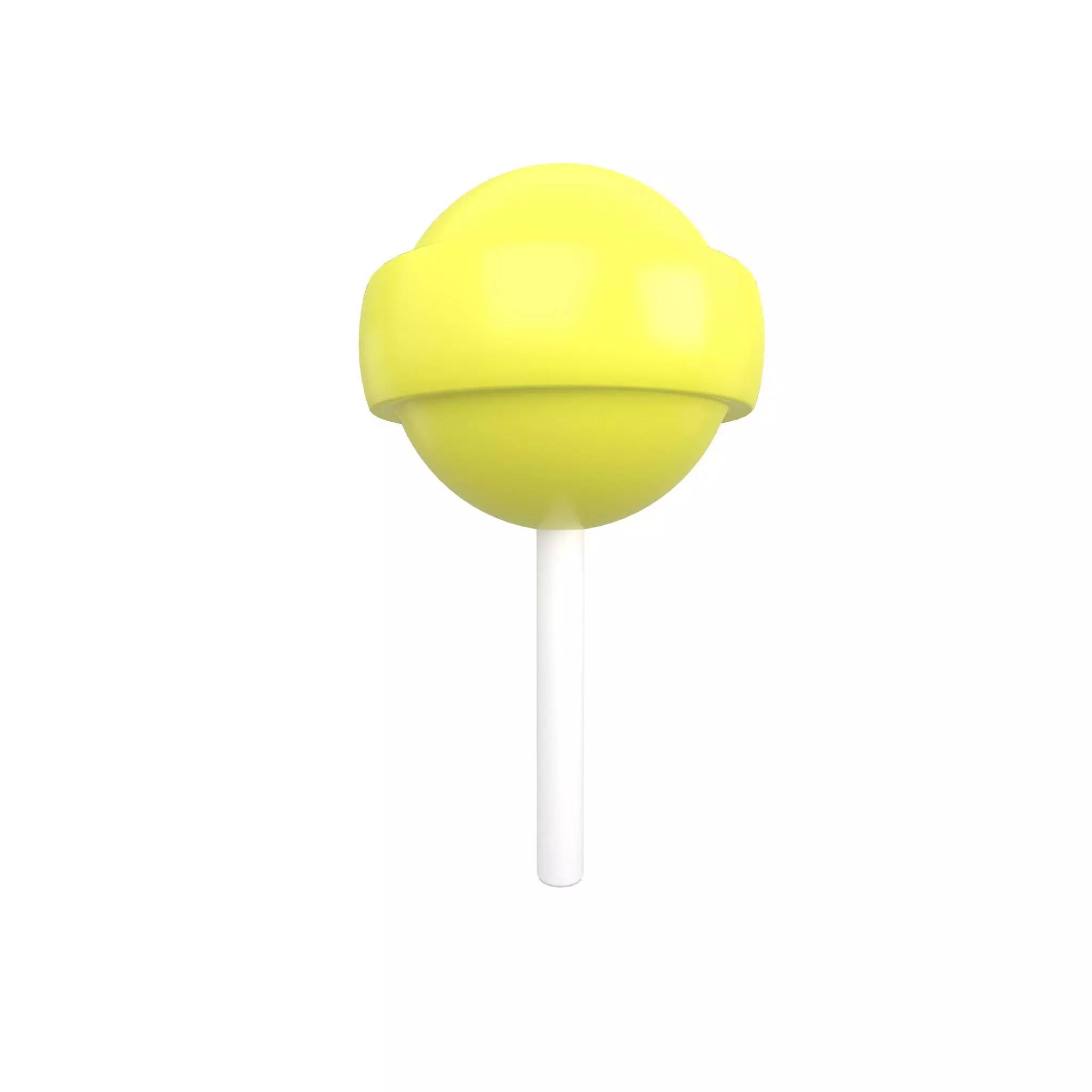 Lollipop v3 013 Low-poly 3D model_0