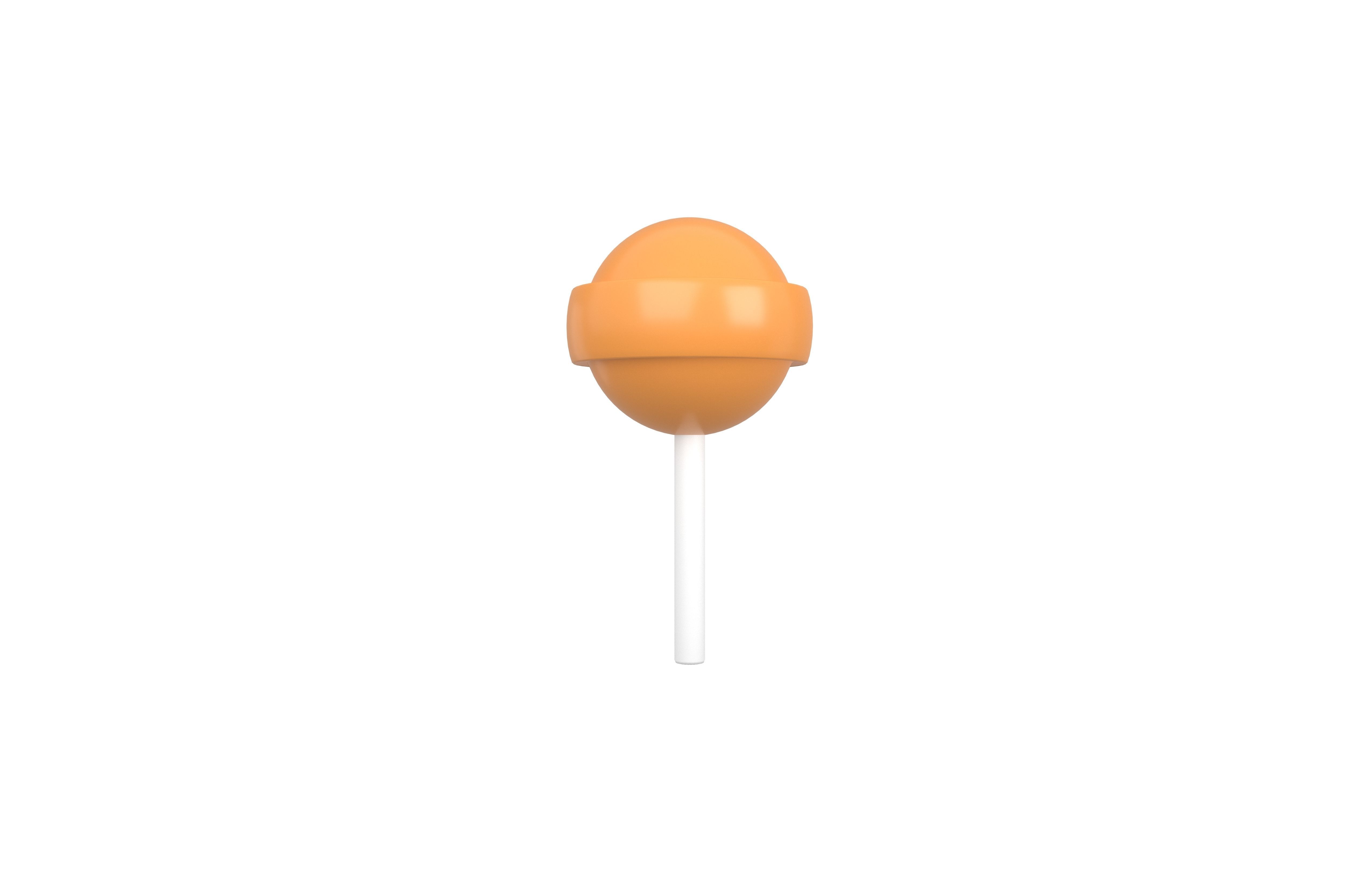 Lollipop v3 014 Low-poly 3D model_1