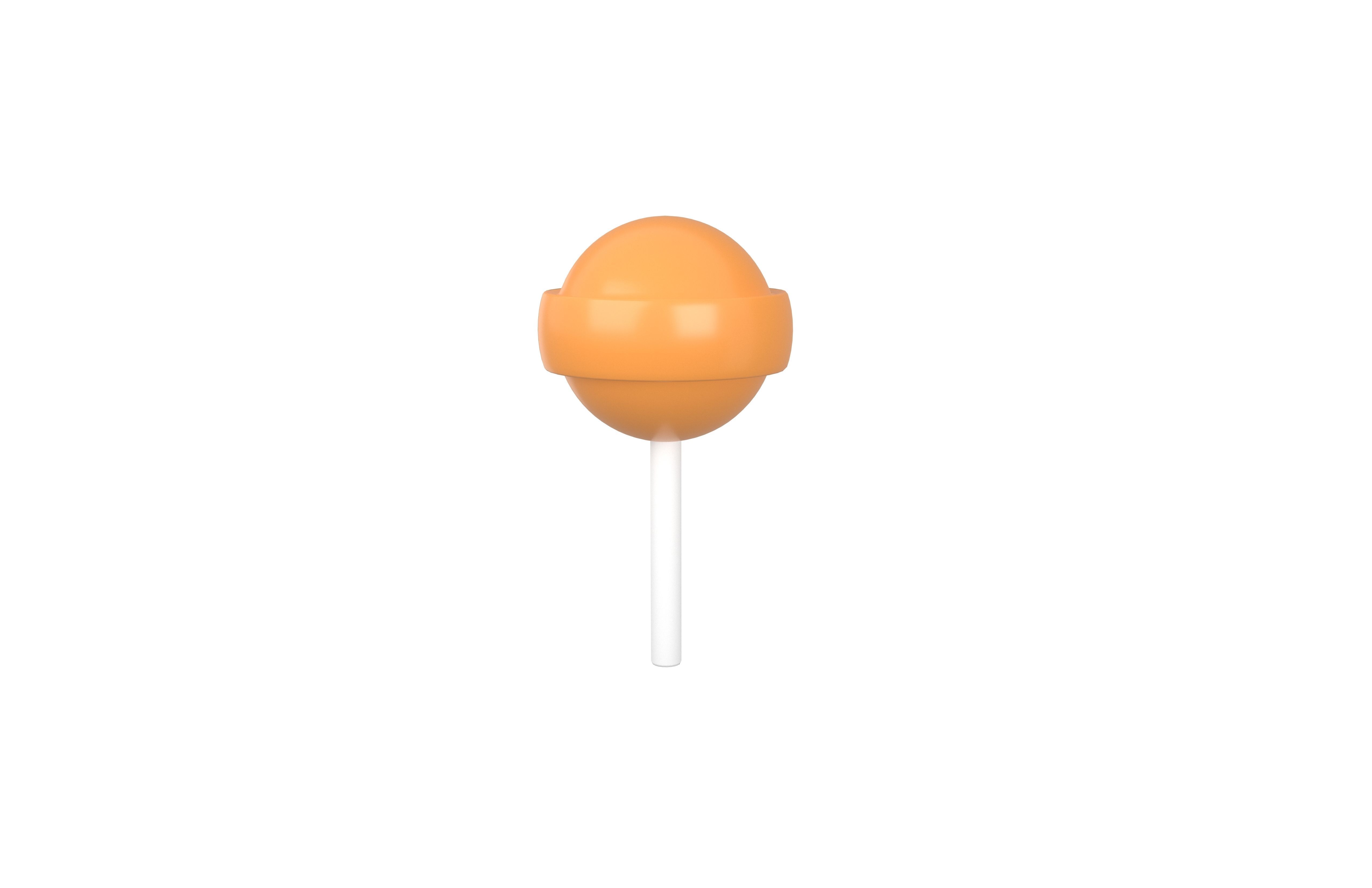 Lollipop v3 014 Low-poly 3D model_2