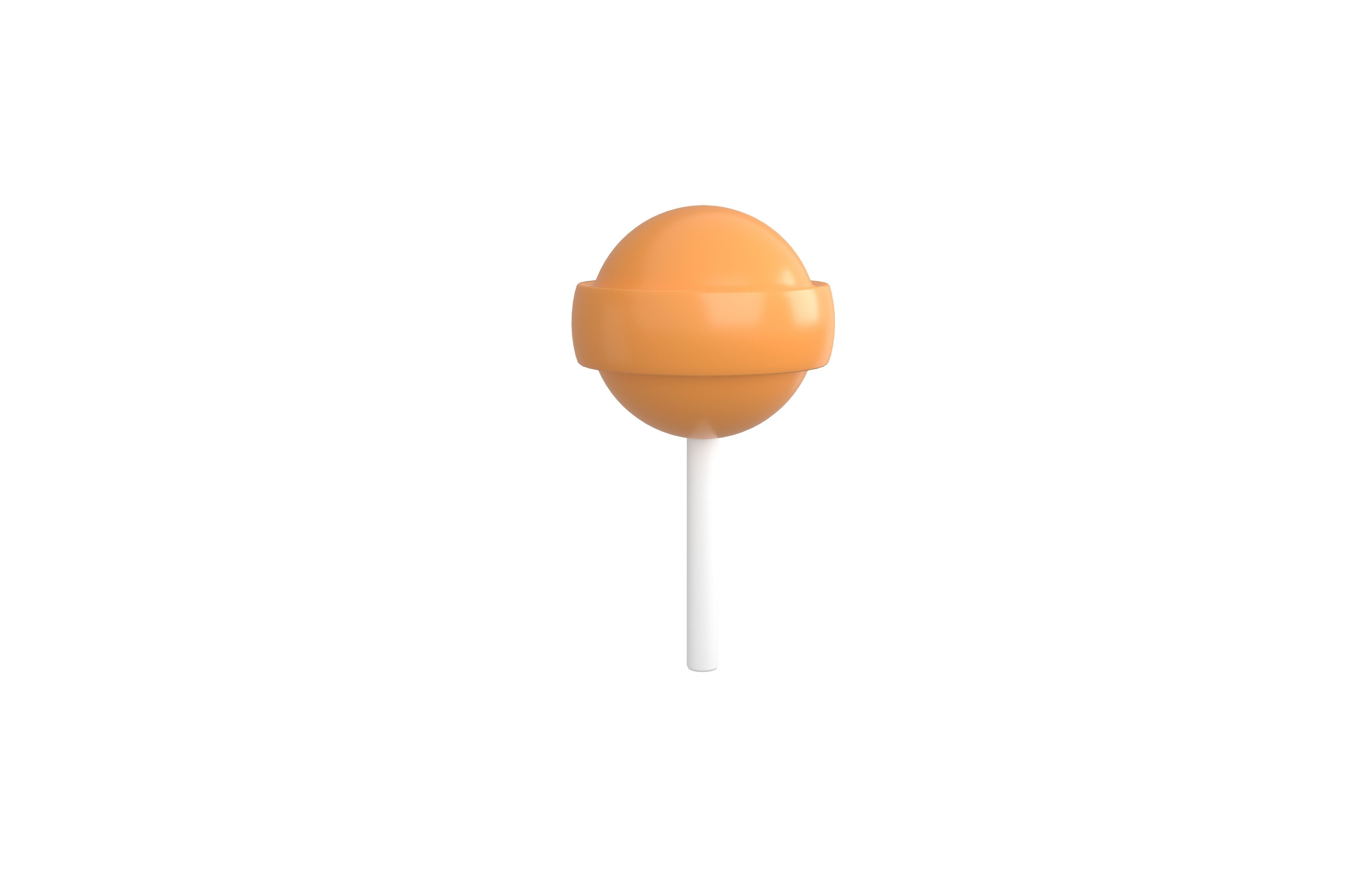 Lollipop v3 014 Low-poly 3D model_3