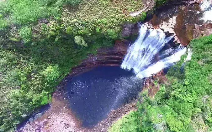 Salto Sakaika - Sakaika waterfall - Sakaika Meru