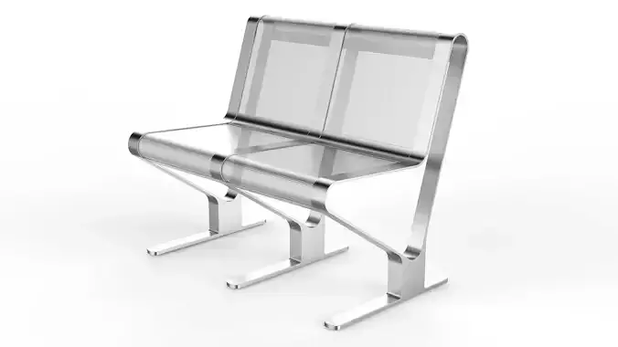 Waiting Room Seat V1 2 Seats