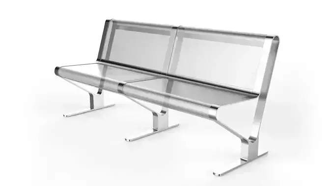 Waiting Room Seat V2 2 Big Seats