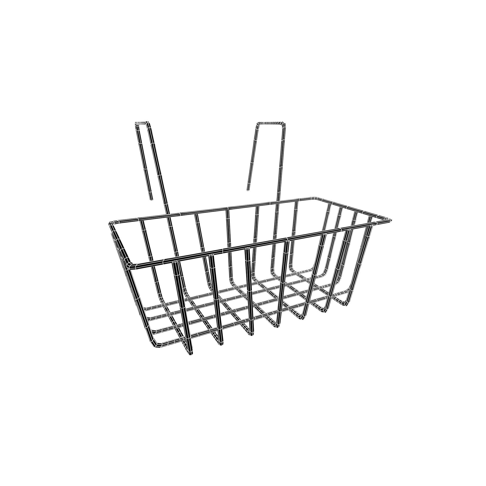 Grid Shelf v1 004 Low-poly 3D model_4