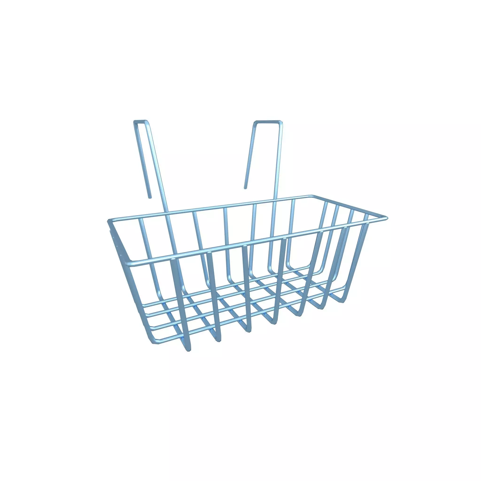 Grid Shelf v1 004 Low-poly 3D model_0