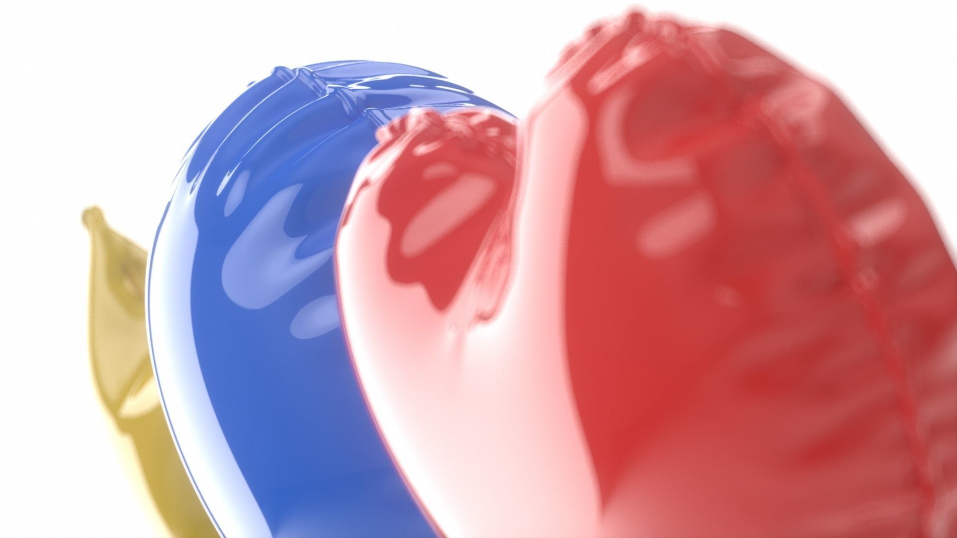 Party Balloons Free 3D model_1