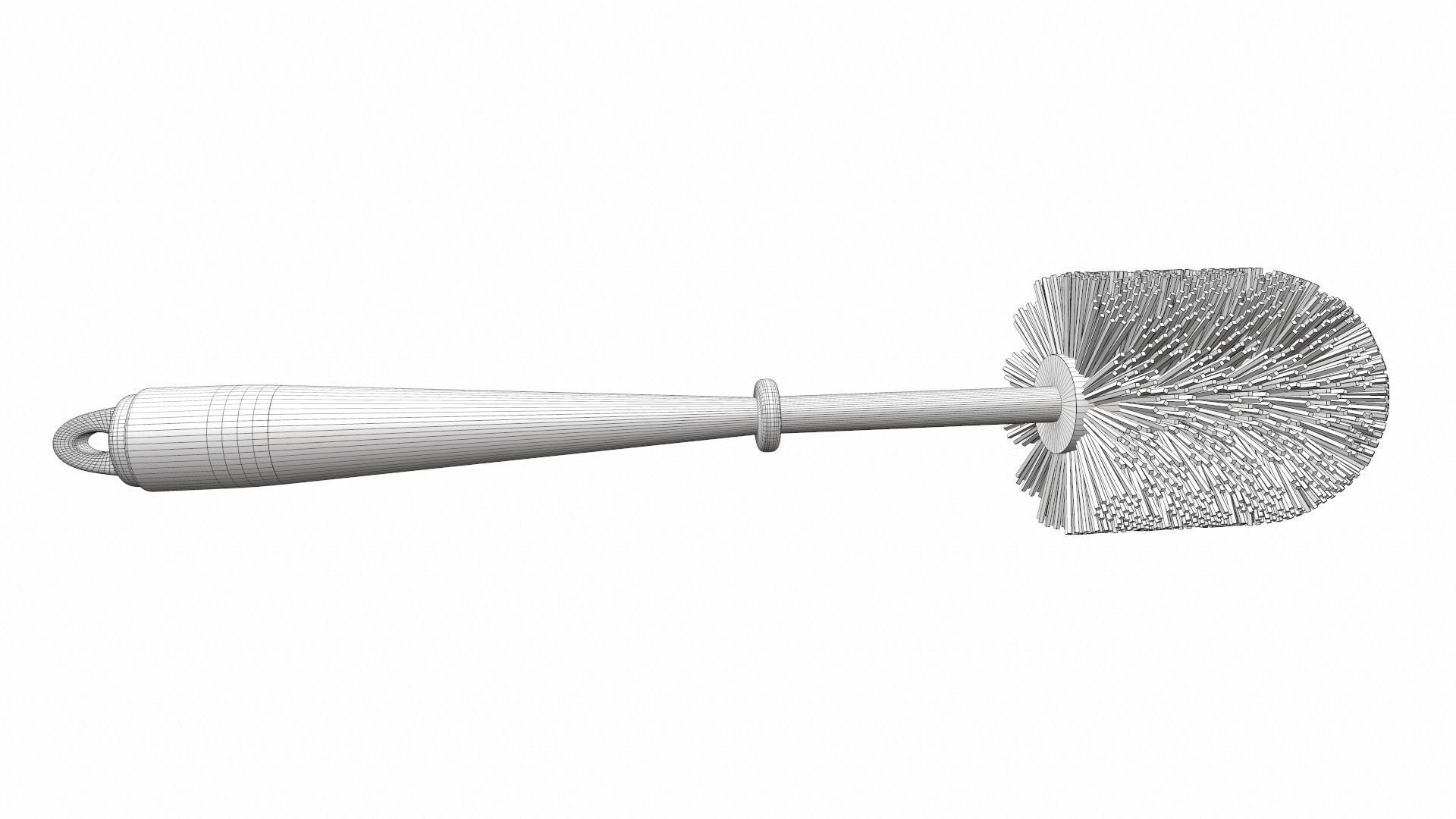 Toilet brush 3D model_7