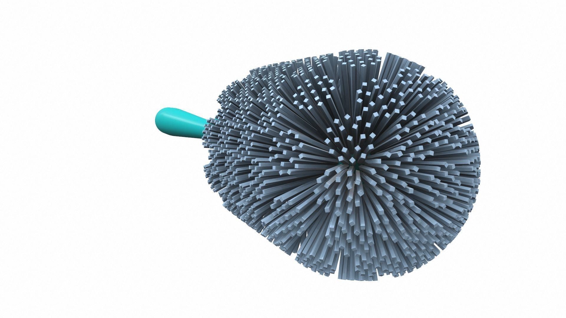 Toilet brush 3D model_3