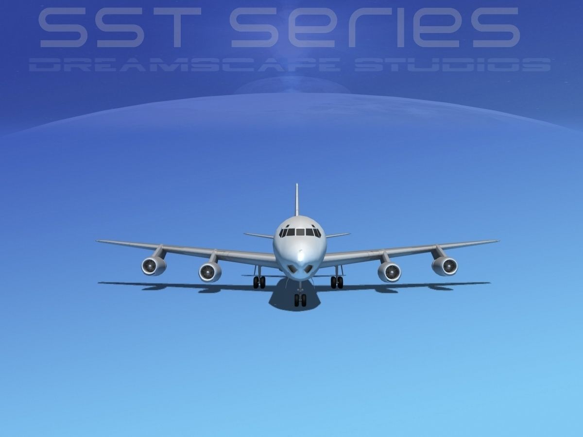 Douglas DC-8-61 LP SS 3D model_1