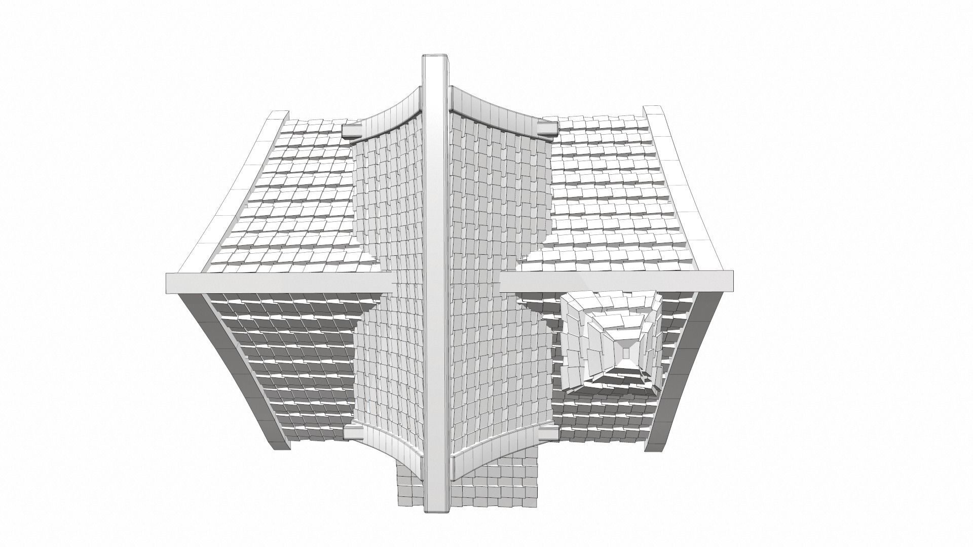 Cartoon house 01 3D model_20