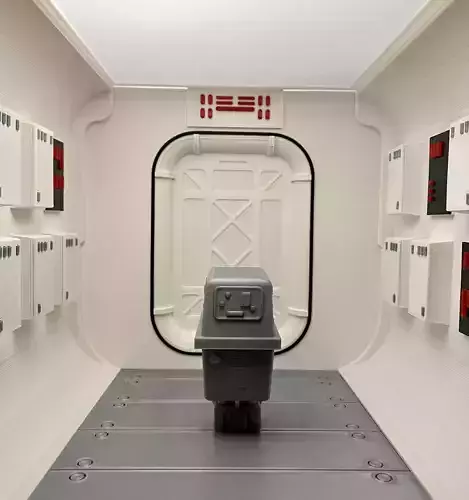 Tantive IV Diorama Rebel Blockade Runner Entryway Black Series