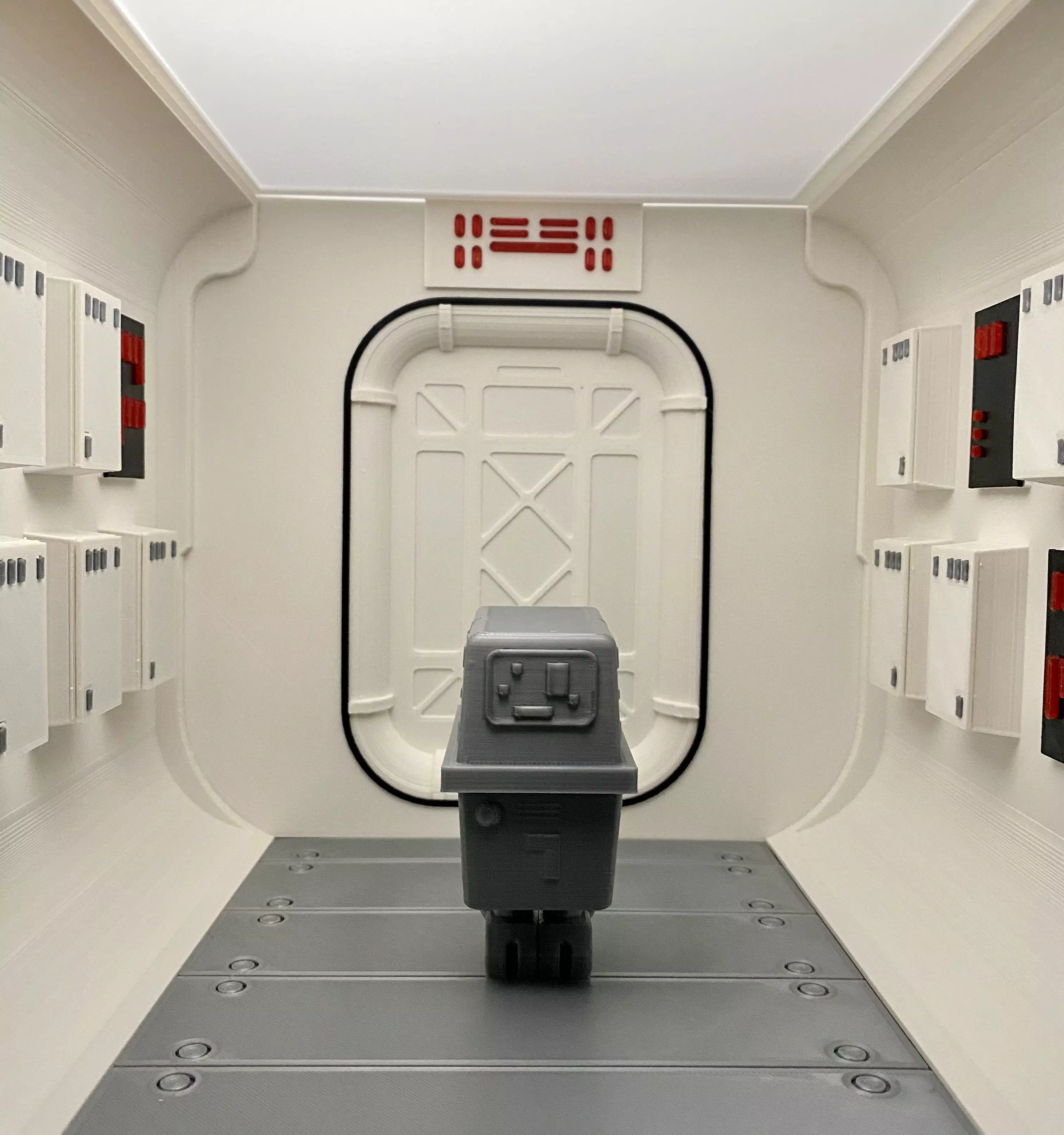 Tantive IV Diorama Rebel Blockade Runner Entryway Black Series 3D print model_0