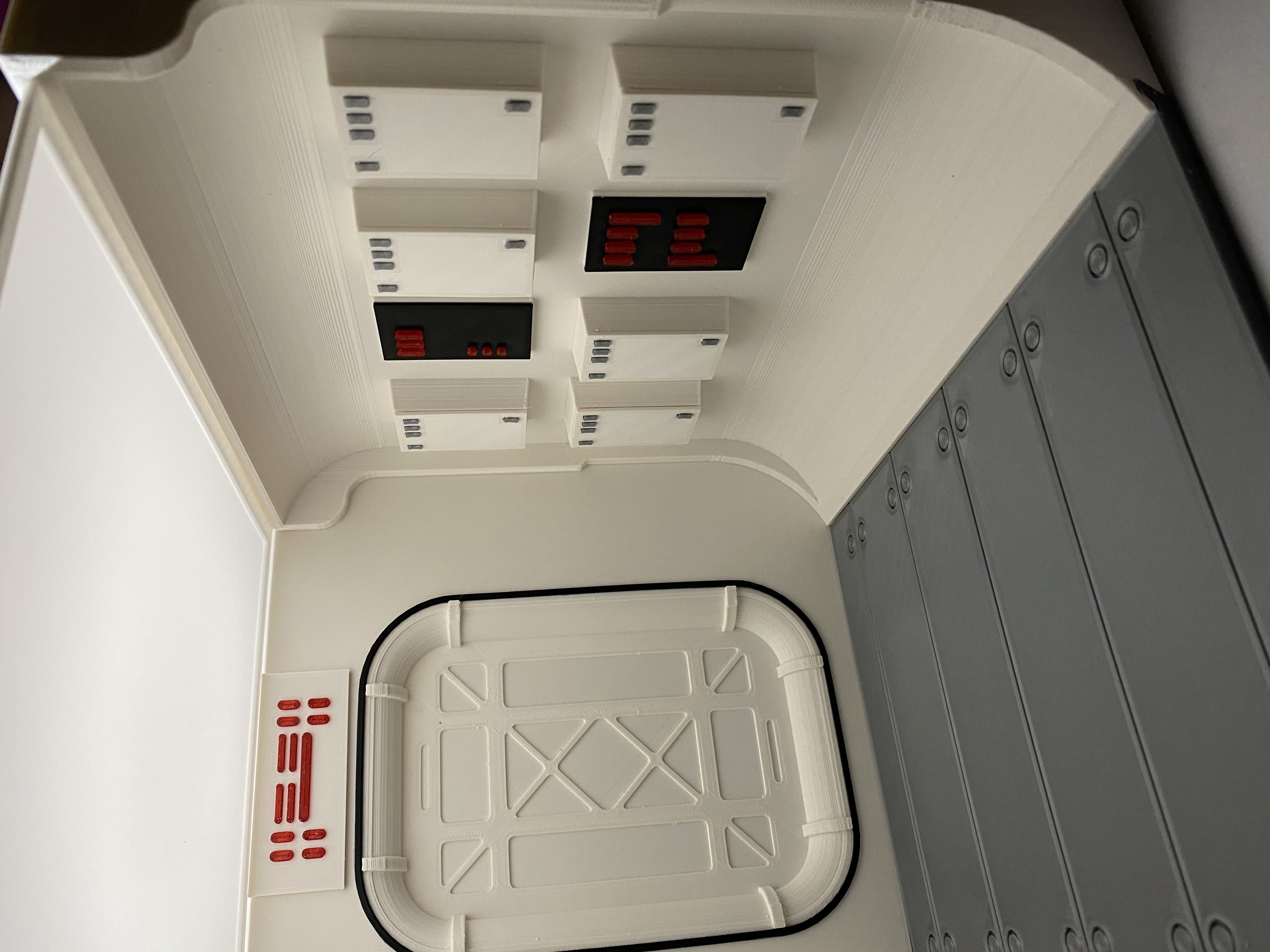 Tantive IV Diorama Rebel Blockade Runner Entryway Black Series 3D print model_6