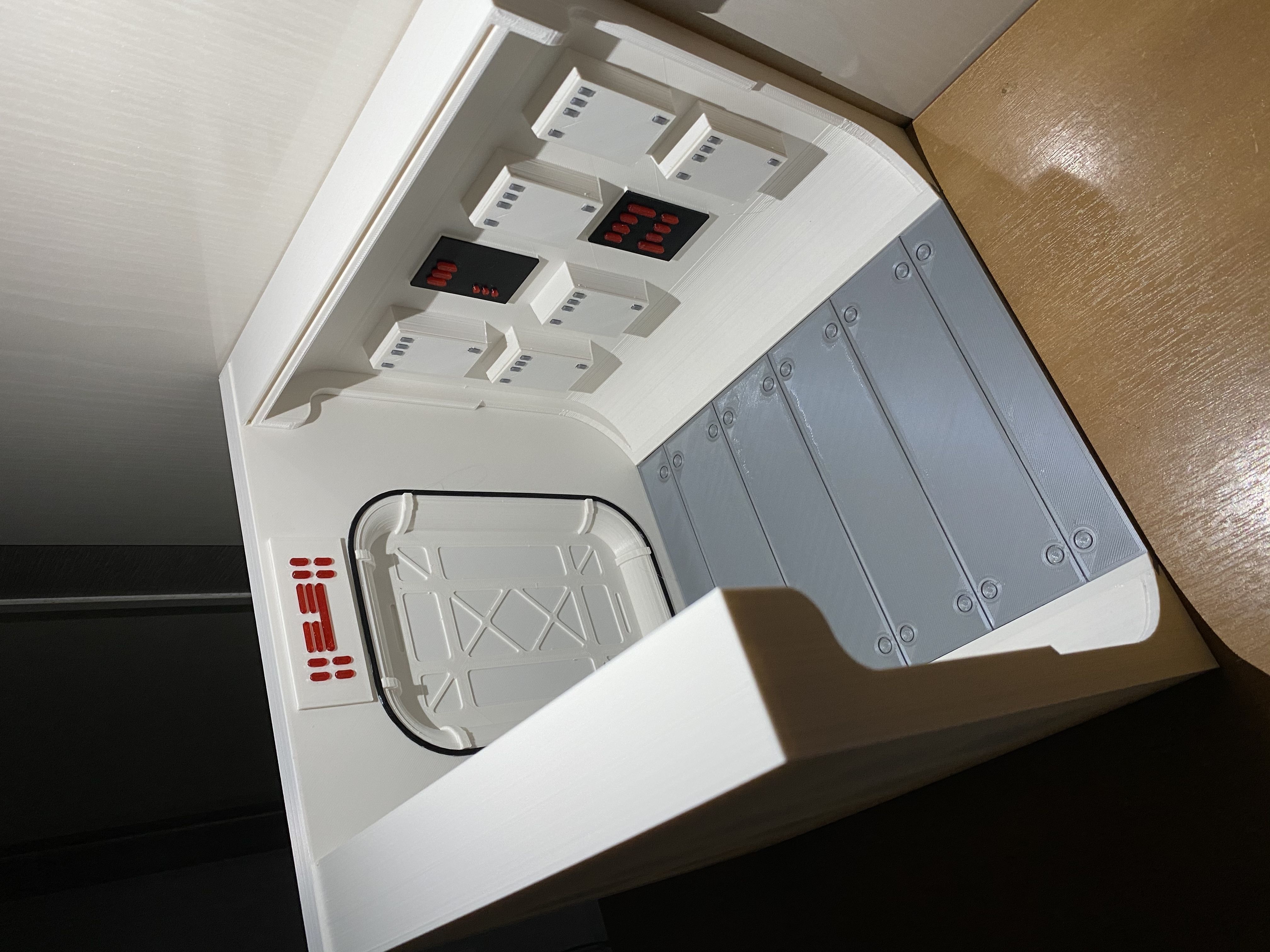 Tantive IV Diorama Rebel Blockade Runner Entryway Black Series 3D print model_7