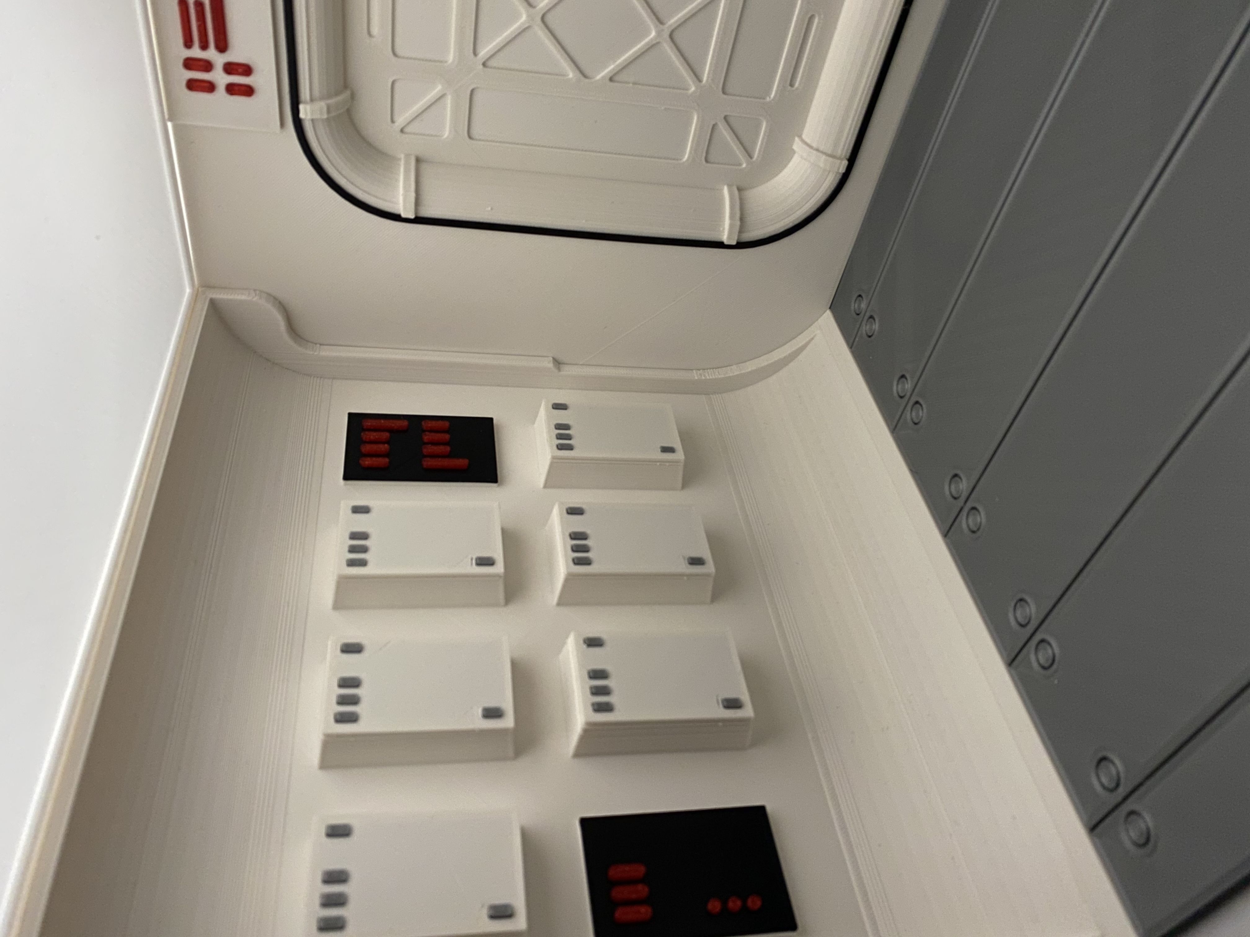 Tantive IV Diorama Rebel Blockade Runner Entryway Black Series 3D print model_5