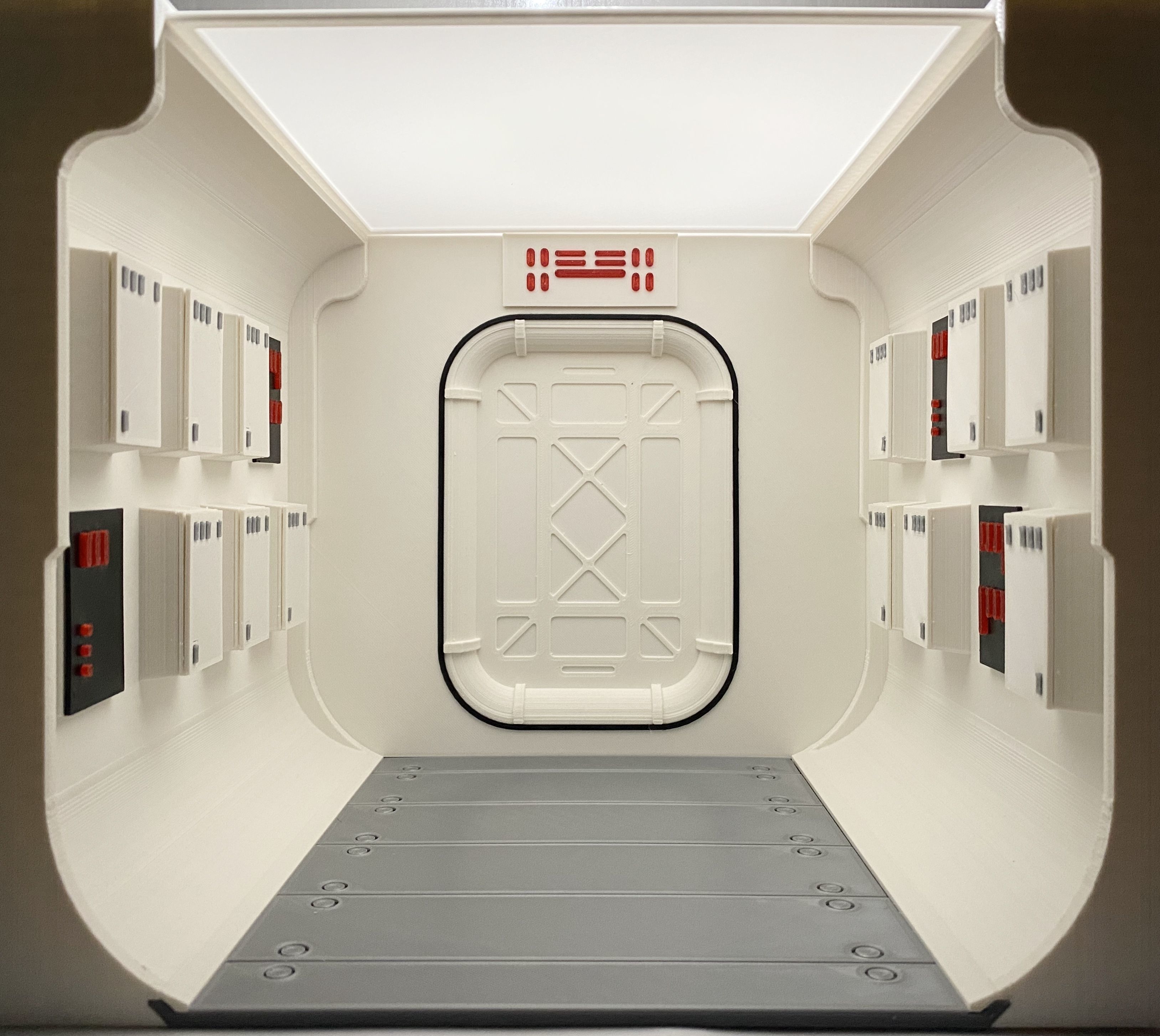 Tantive IV Diorama Rebel Blockade Runner Entryway Black Series 3D print model_1